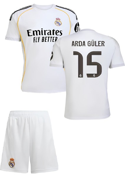 Real Madri'd Mbappe 2026 Yeni Sezon Futbol Çocuk Forması 2'li Set Forma + Short