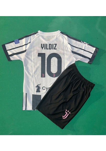 Juventus 2025/26 Yeni Sezon Kenan Yıldız Iç Saha Çocuk Forması (Yeni) 2'li Set