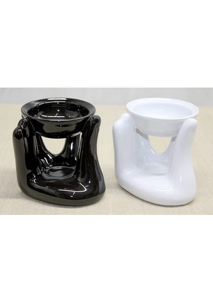 El Tasarımlı Seramik Buhurdanlık Model 1