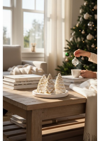 Yılbaşı Çam Ağacı Dekor 4'lü Set fırsatları