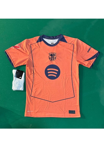 Barcelona Lamin Yamal Yeni Sezon 2025/26 Sezon Çocuk Forması 3'lü Set(Turuncu) fiyatları