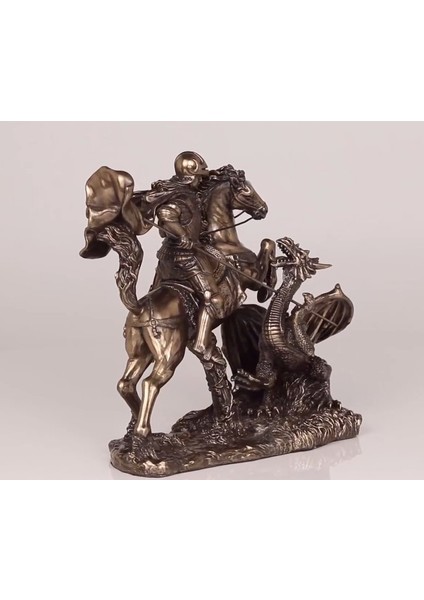 Ejderha Avcısı Savaşçı - Ofis Hediyelik Masaüstü Dekorotif Ürünler ve Aksesuarlar