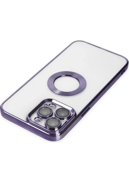 MYT09 iPhone 14 Pro Max Kılıf Slot Silikon - Mor indirimleri