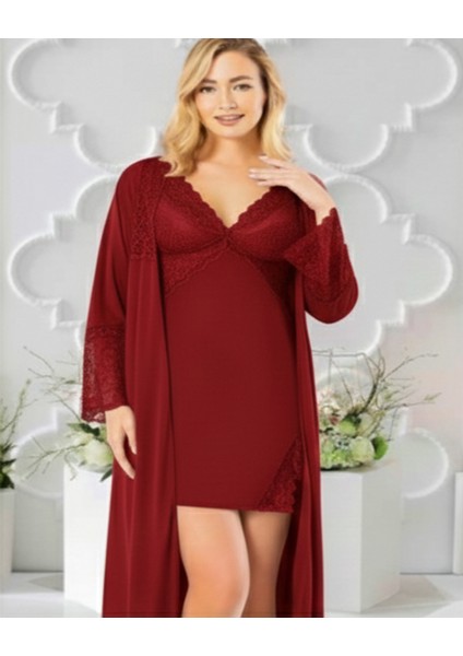 Bayan Penye 6'lı Kısa Gecelik & Sabahlık Takım fiyatları