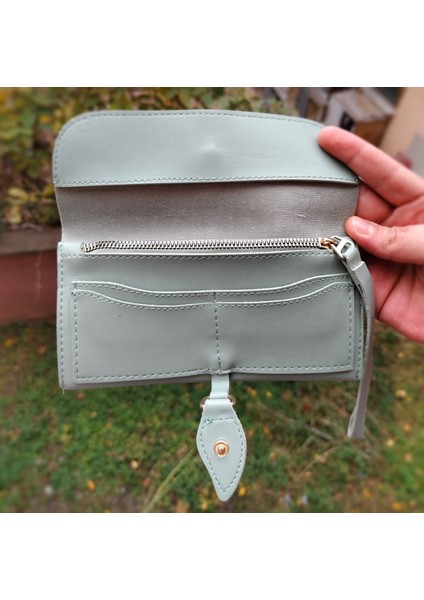 Zarif Şık Tasarımlı Askılı Kadın Cüzdan modelleri