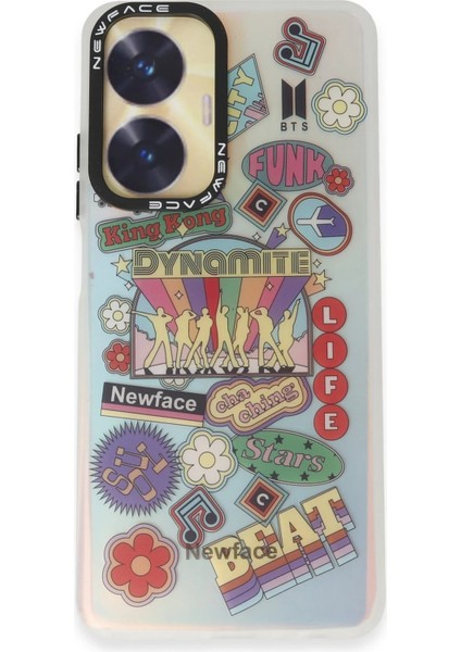 MYT09 Realme C55 Kılıf Estoril Desenli Kapak - Estoril - 14