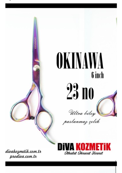 6 Inç Numara 23 Saç Kesme Makası