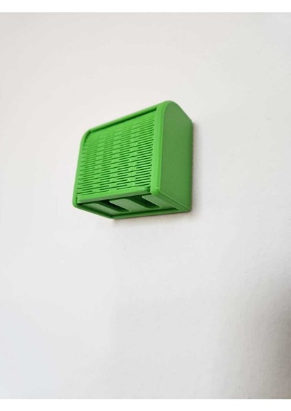 Duvara Yapıştırmalı Diş Fırçalık Açılıp Kapanmalı Toz Korumalı Diş Fırçası Kutusu