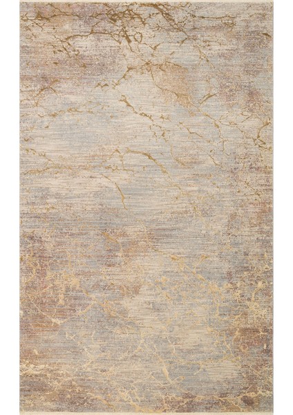 Versay 01 Camel Özel Boyama Teknikleri ile Üretilen Viskon Modern ve Şık Salon Halısı