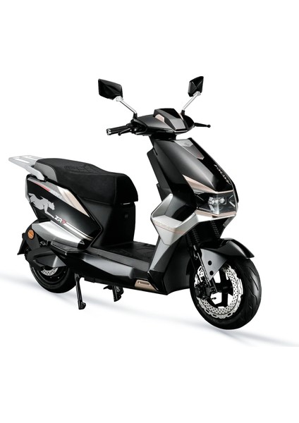 Zr7 Iki Tekerlekli Moped Gri