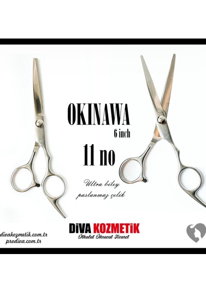 Saç Kresım Makası Numara 11