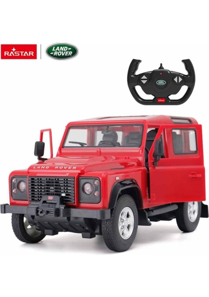 78400 1:14 Land Rover Defender Uzaktan Kumandalı Araba Kırmızı