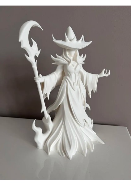 Cadı Figürü – Halloween Witch | Cadılar Bayramı Dekoru | Masa ve Raf Süsü fiyatları