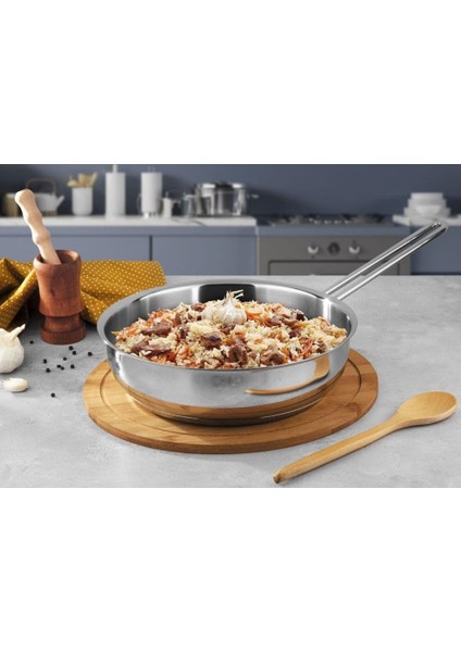 Oscar 24CM Çelik Teksap Tava