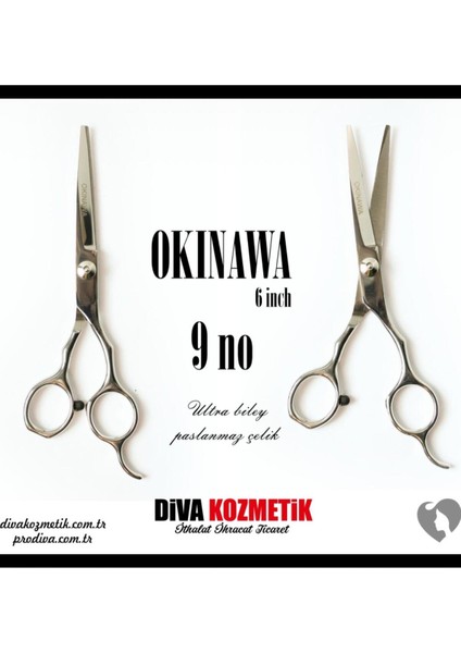 Profesyonel Saç Kesım Makası Numara 9