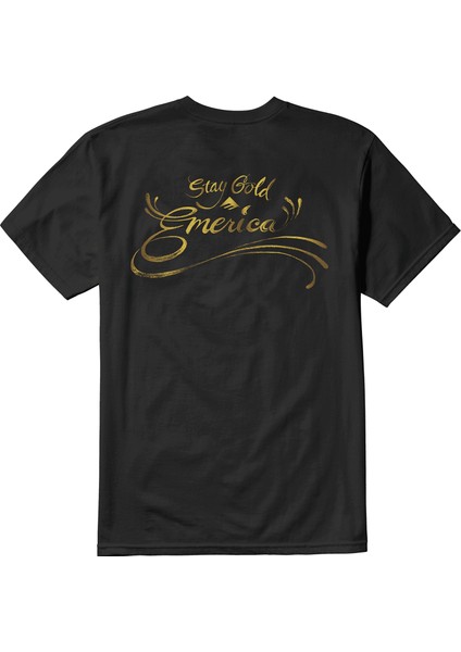 Stay Gld Sweep Blk Tişört
