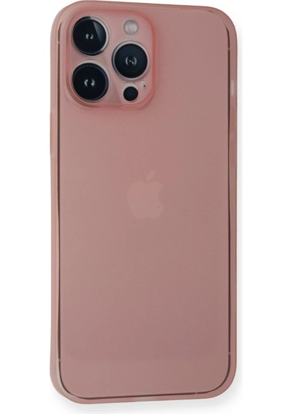 MYT09 iPhone 14 Pro Max Kılıf Pp Ultra Ince Kapak - Pembe modelleri