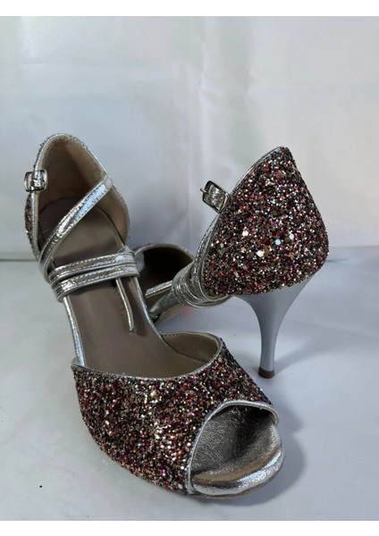 Tango, Salsa,bacata, Swıng Cazz Kadın Dans Ayakkabısı Kapalı Topuk 8,5 cm (13 Pont) fiyatları