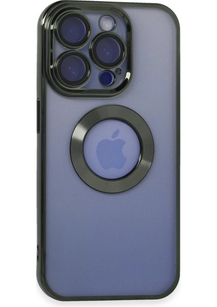 MYT09 iPhone 15 Pro Max Kılıf Slot Silikon - Köknar Yeşili