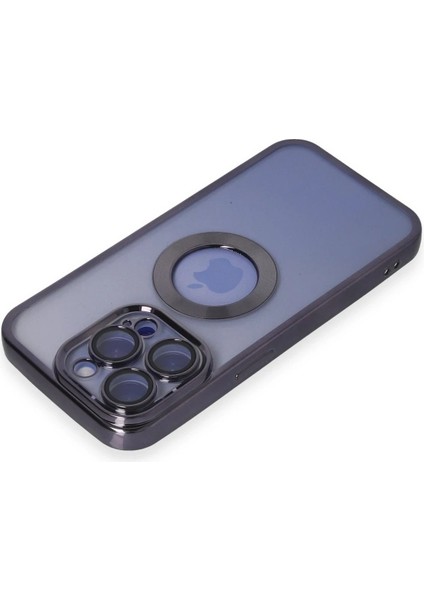 MYT09 iPhone 15 Pro Max Kılıf Slot Silikon - Mor modelleri