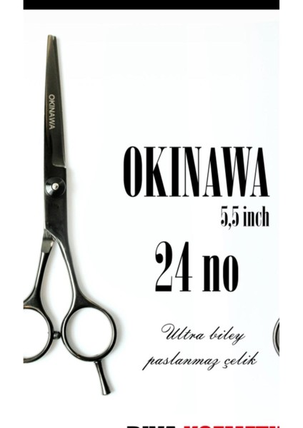 5.5 Inç 24 No Saç Kesme Makası