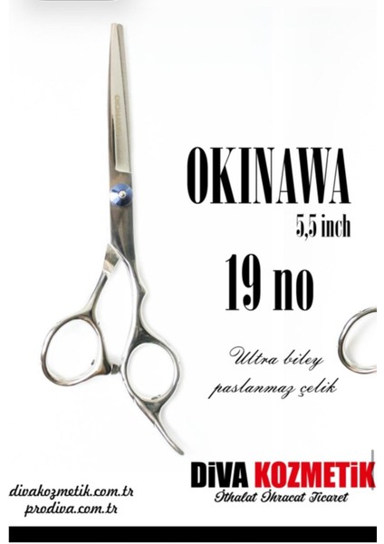 No 19 Profesyonel Saç Kesme Makası fiyatları