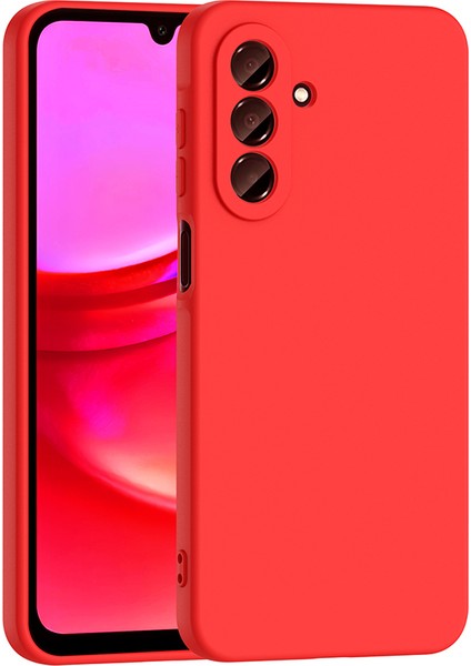Galaxy A17 Kılıf Vrdr Mara Lansman Kapak - Kırmızı