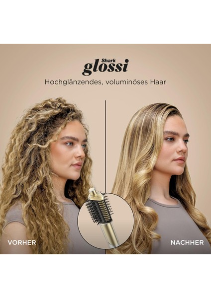 Shark Ninja Glam HD6052SEU 5 Başlıklı Düz,dalgalı ve Bukleli Çok Amaçlı Saç Şekillendirici