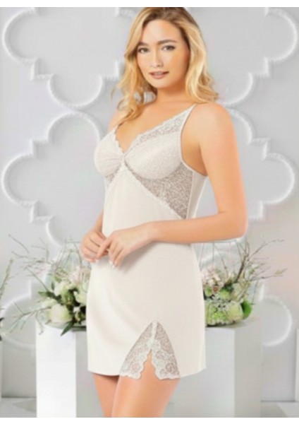 Bayan Penye 6'lı Kısa Gecelik & Sabahlık Takım modelleri