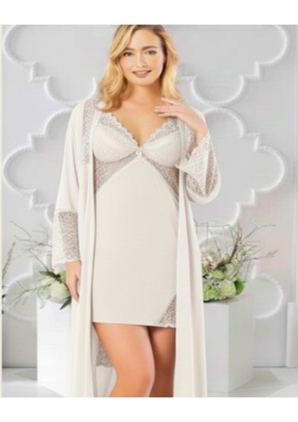 Bayan Penye 6'lı Kısa Gecelik & Sabahlık Takım fırsatları