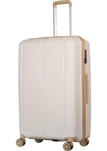 10728 Polipropilen Kırılmaz 3 Lü Set Valiz Büyük Orta Kabin fırsatları