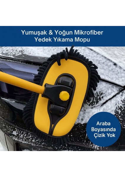 ve LS-426 Uyumlu Yedek Araç Yıkama Mopu, Oto Temizleme Fırçası Yedek Mop, Çizmez, Süper Emici, Kolay Tak-Çıkar indirimleri