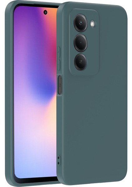 Redmi 15 Kılıf Vrdr Mara Lansman Kapak - Koyu Yeşil