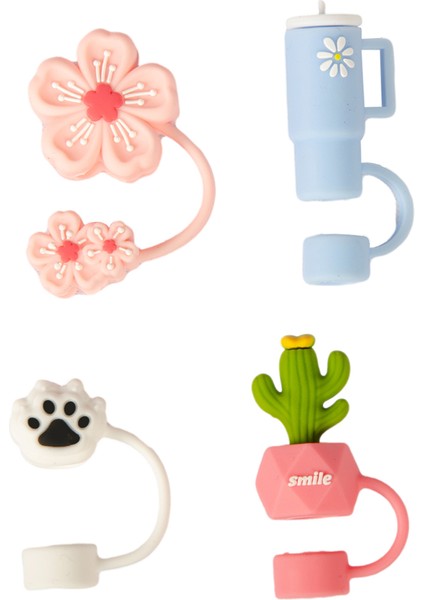 Silikon Figürlü Pipet Ucu 4'lü fiyatları