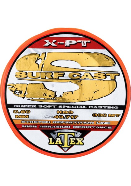 Latex Surf Cast 300 Mt. Misina modelleri