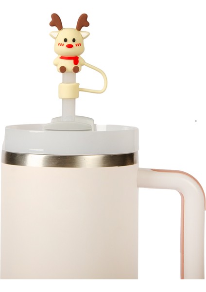 Silikon Figürlü Pipet Ucu 4'lü modelleri