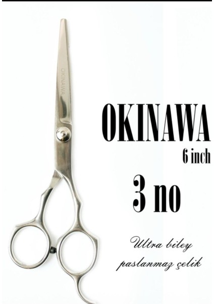 3 Numara Profesyonel Saç Kesme Makası