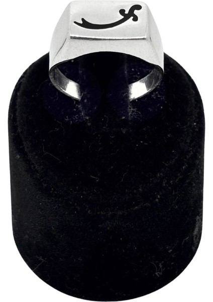 Mineli Hz. Ali Kılıcı Dikdörtgen Cilalı Gümüş Erkek Yüzük fiyatları