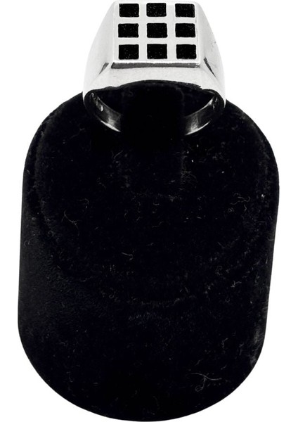 Kare Motifli Cilalı Kare Gümüş Erkek Yüzük fiyatları