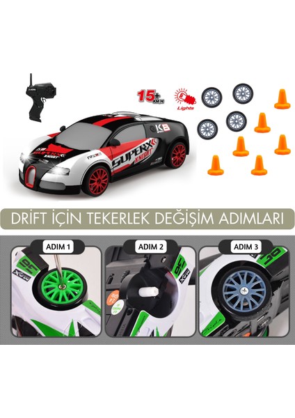 Oyuncak 4x4 Uzaktan Kumandalı Drift Için Üretilmiş Araba Rock Crawler Rc Yarış Arabası Full Fonksiyon Gerçek Drift Atan Araba 500 Mah Batarya 4 Çeker Arabalar fiyatları