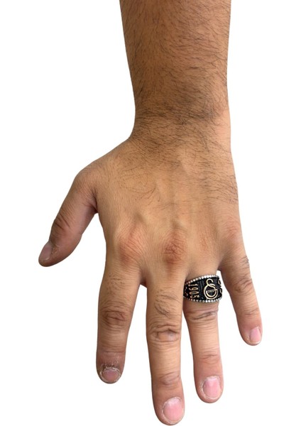 Karartma Galatasaray Erkek Gümüş Yüzük fırsatları