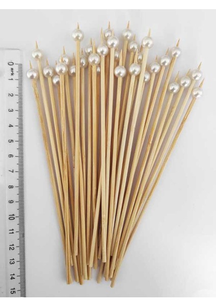 136 Parça Krem Küçük Top Inci Boncuklu Sofra Seti Uzun Kürdan Kısa Kürdan Peçete Halkası-Inci 8 mm fırsatları