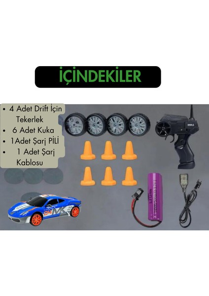 Oyuncak 4x4 Uzaktan Kumandalı Drift Için Üretilmiş Araba Rock Crawler Rc Yarış Arabası Full Fonksiyon Gerçek Drift Atan Araba 500 Mah Batarya 4 Çeker Arabalar modelleri