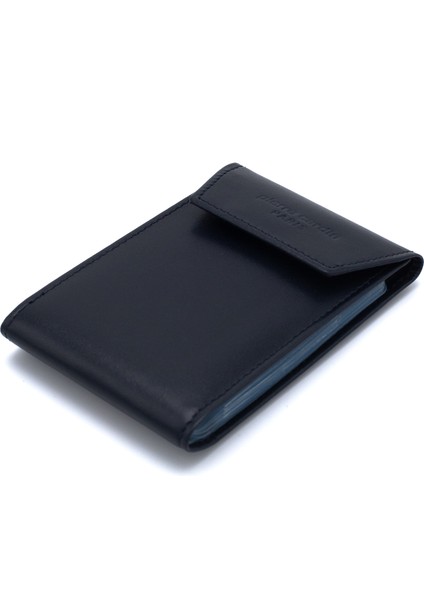 Lacivert Unisex Deri Kartlık 0177H6Z