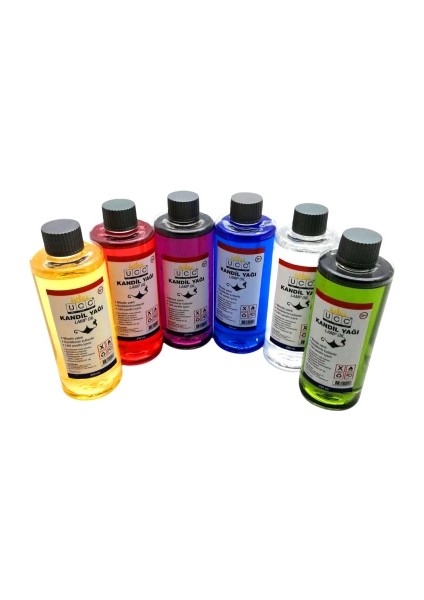 Ucc Renkli Mix 250ML Kandil Yağı (5148)