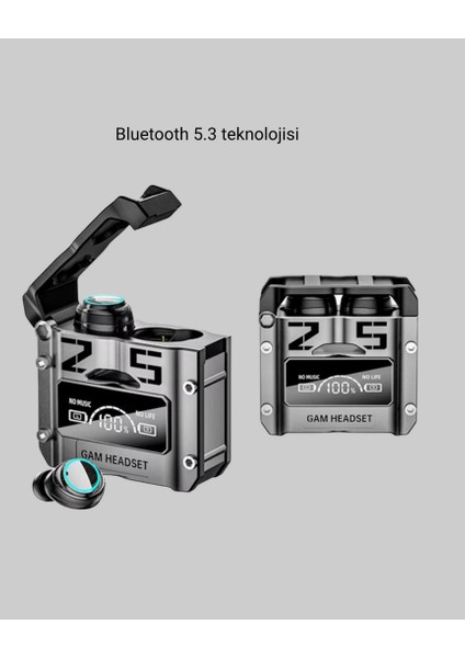 Nrtmsa Kablosuz Bluetooth 5.3 Kulaklık – Aktif Gürültü Engelleme ve Gecikmesiz Oyun Modu fırsatları