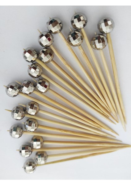 136 Parça Küçük Gümüş Diskotopu Boncuklu Sofra Seti:uzun Kürdan Kısa Kürdan Peçete HALKASI-BONCUK8MM modelleri