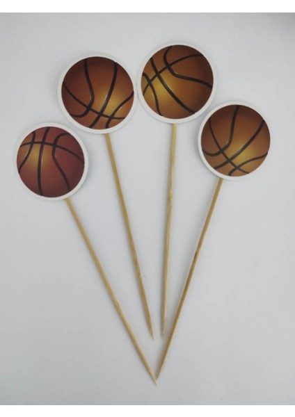 15 cm Uzun Kürdan - 30 Adet Dekoratif Karton Basket Toplu Pasta Kürdanı modelleri