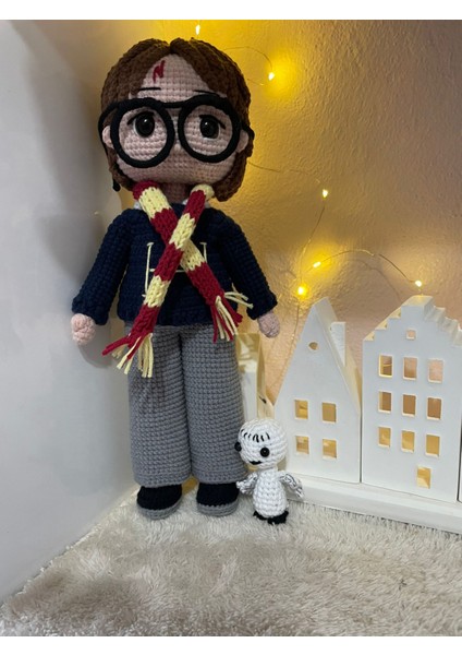 Harry Potter 26 cm Organik Amigurumi Bebek fiyatları
