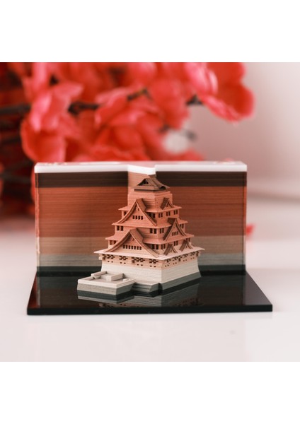 Osaka Kalesi 3D Notepad, 3 Boyutlu Not Kağıdı fiyatları